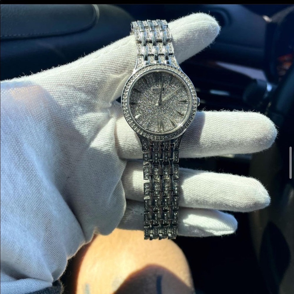 New Woman’s Diamond Bulova Watch